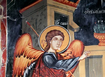 Byzantine Fresco from the 15th Century